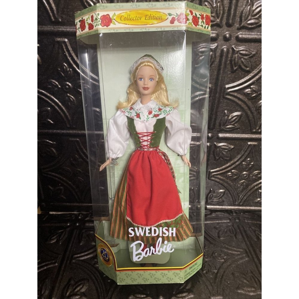 SWEDISH BARBIE 1999 DOLLS OF THE WORLD  ‎ - 24672 - UNOPENED ORIGINAL BOX MATTEL
